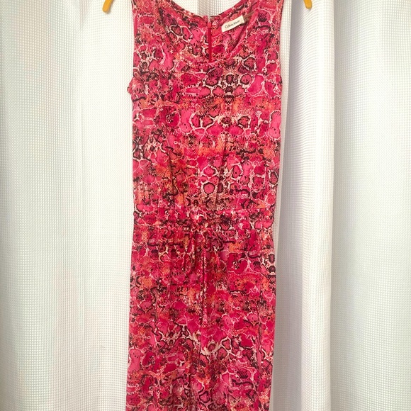 Calvin Klein Pants & Jumpsuits Calvin Klein Pink And Black Python